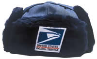 Postal Letter Carrier Uniform Fur Hat